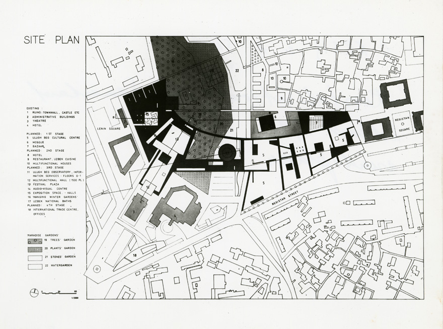 Konkursitöö "Samarkandi taassünd", foto projektist. Arhitektid Andres Siim, Hanno Kreis