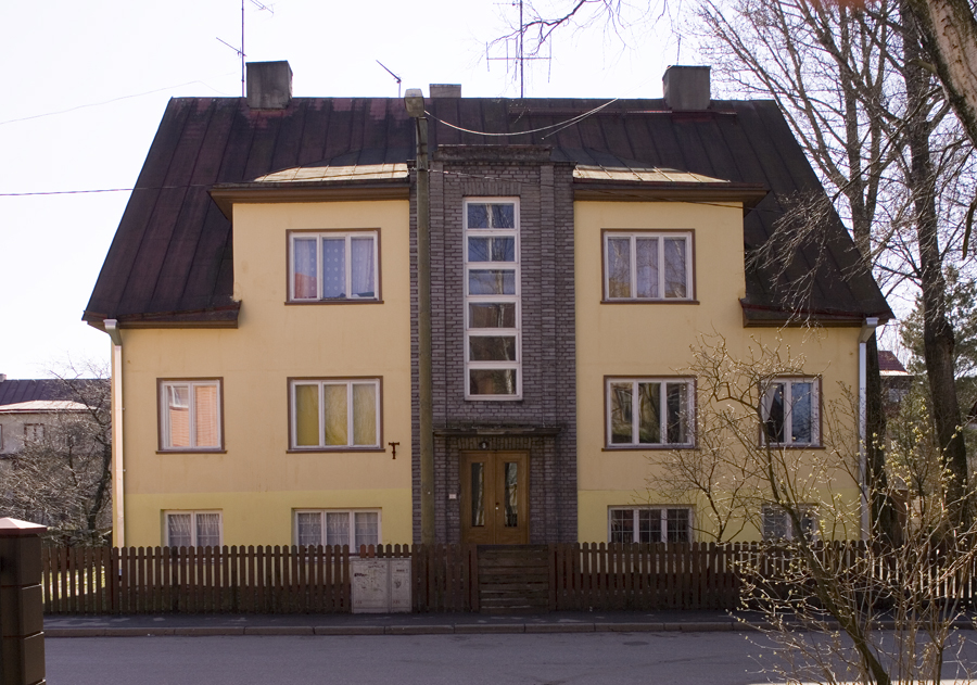 Elamu Tallinnas Taime 9, fassaadivaade