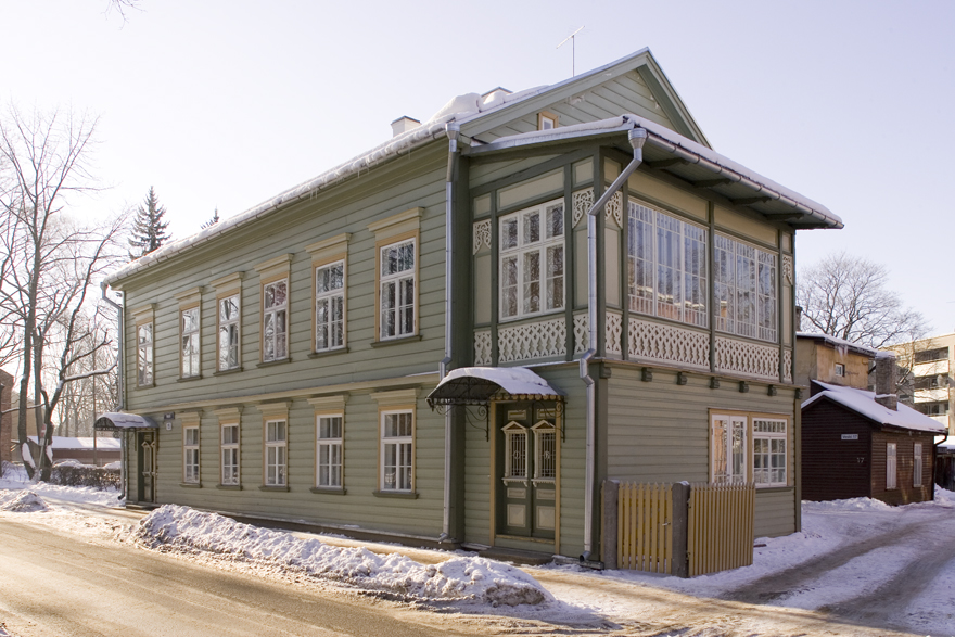Elamu Tartus Veski 15, hoone vaade