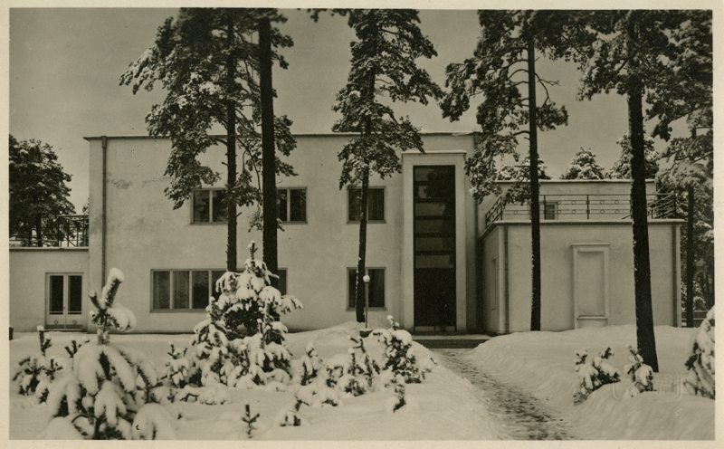 Kersoni villa, vaade hoonele. Arhitekt Edgar Kuusik