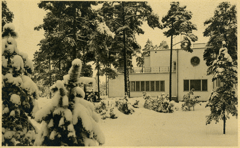 Kersoni villa, vaade hoonele. Arhitekt Edgar Kuusik