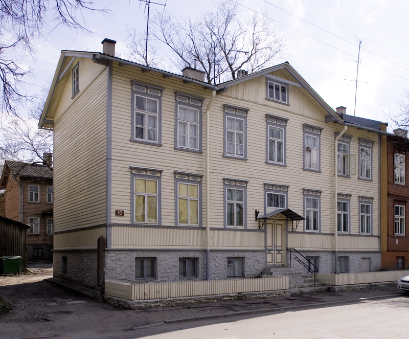 Elamu Tallinnas Jakobsoni 10, hoone vaade