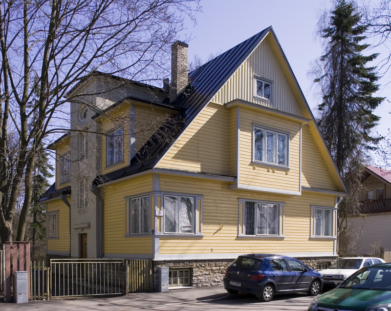 Elamu Tallinnas Kibuvitsa 3, hoone vaade