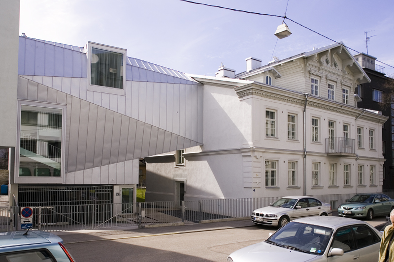 Elamu Tallinnas Koidula 24, hoone vaade. 3+1 Arhitektid