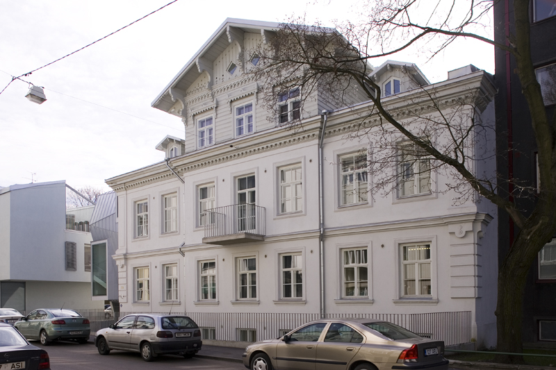 Elamu Tallinnas Koidula 24, hoone vaade. 3+1 Arhitektid