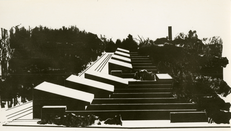 Ridaelamu Meriväljal, projektifoto. Arhitekt Peep Jänes