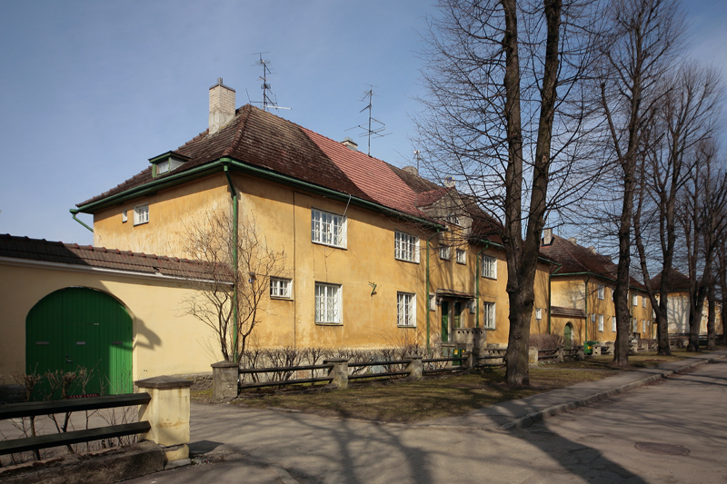 EÜ Oma Kolle asum Pelgulinnas, vaade. Arhitektid Johannes Pikkov, Herbert Johanson, Eugen Habermann