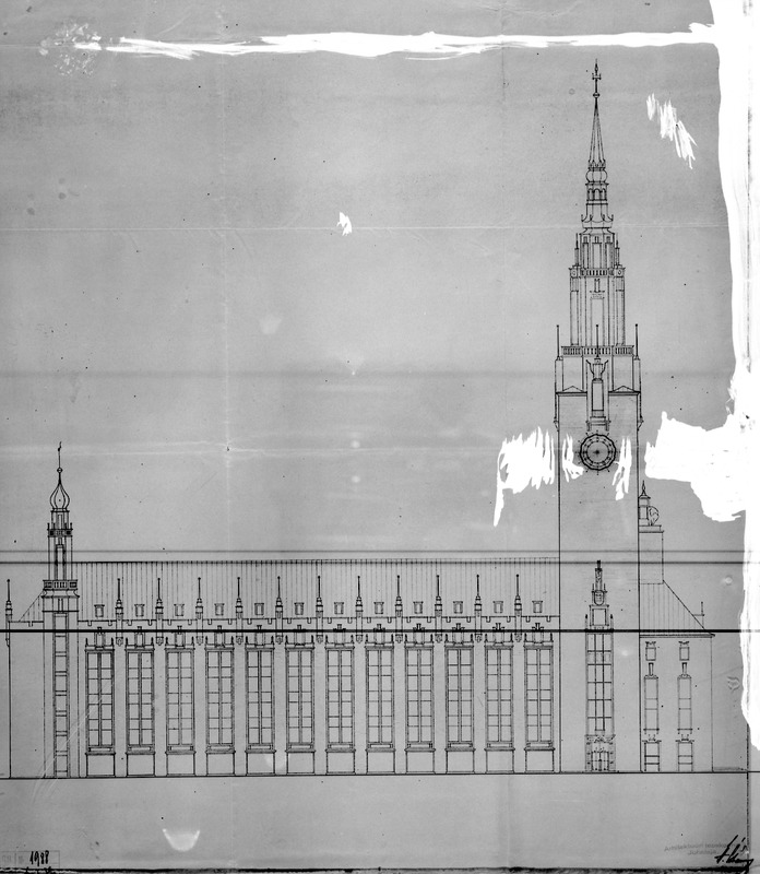 Tallinna Raekoja konkursi võistlustöö, foto projektist