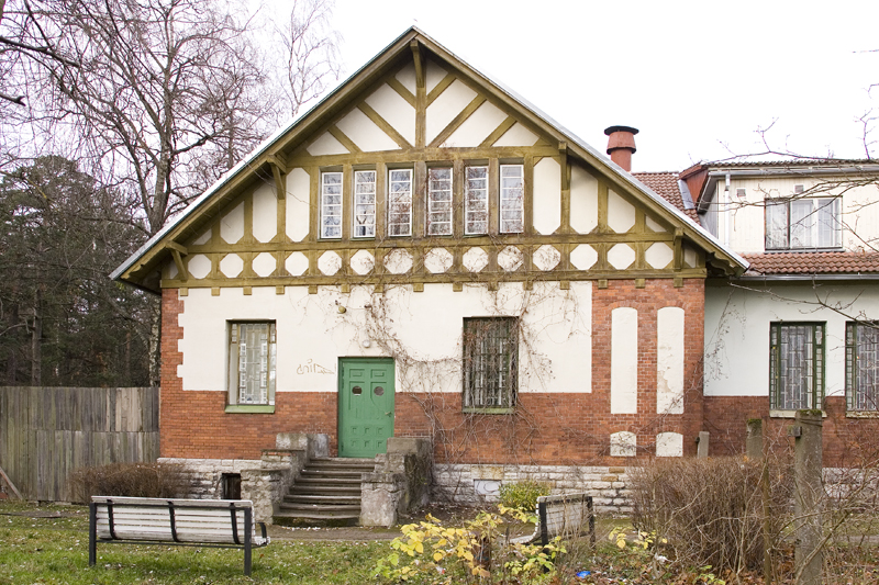 Seewaldi haigla kompleks, vaade hoonele. Arhitekt Jacques Rosenbaum