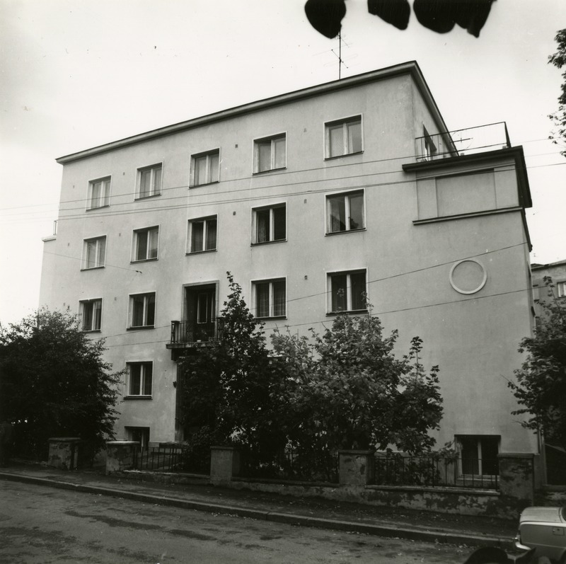 Korterelamu Hariduse 11 Tallinnas, vaade. Arhitekt Eugen Habermann