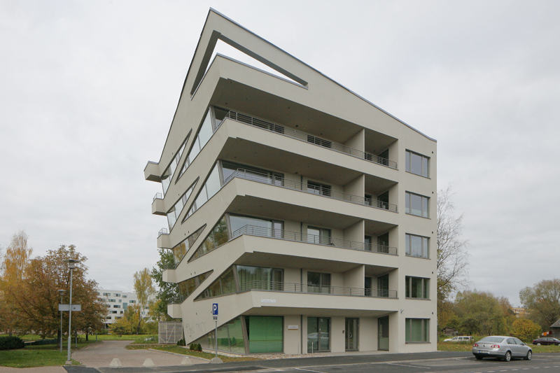 Korterelamu Tartus Fortuuna 5. Arhitekt Mattias Agabus