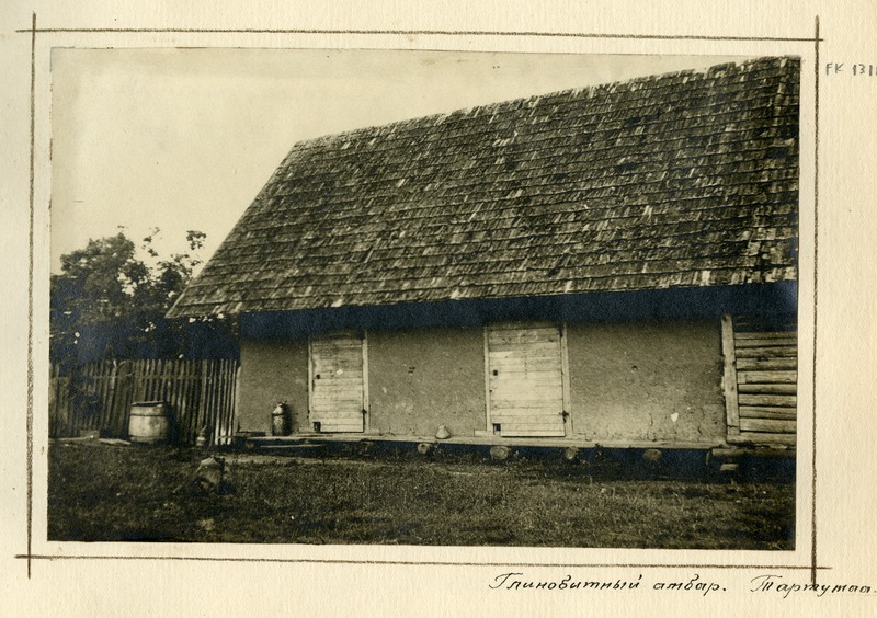 Tartumaa maa-arhitektuur: savist ait.