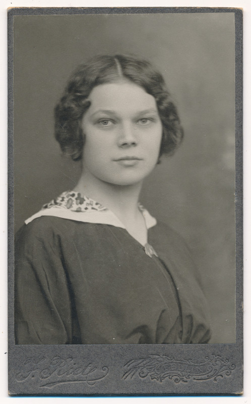 foto pappalusel, Hilda Teetsov