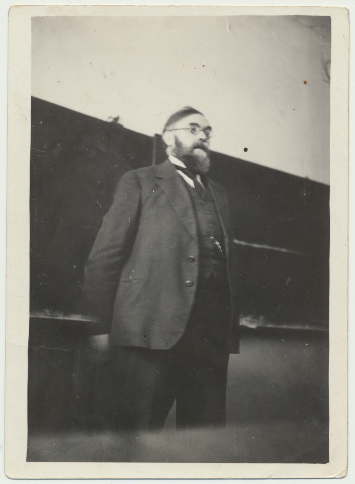 foto, August Oswald Westrén-Doll usuõpetustunnis