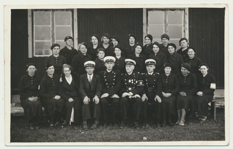 foto, grupp Pilistvere Tuletõrje Ühing, u 1935