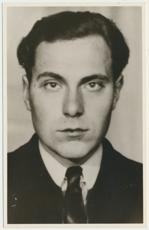 foto Hans (Ants) Sõber, komsomolisekretär, u 1940