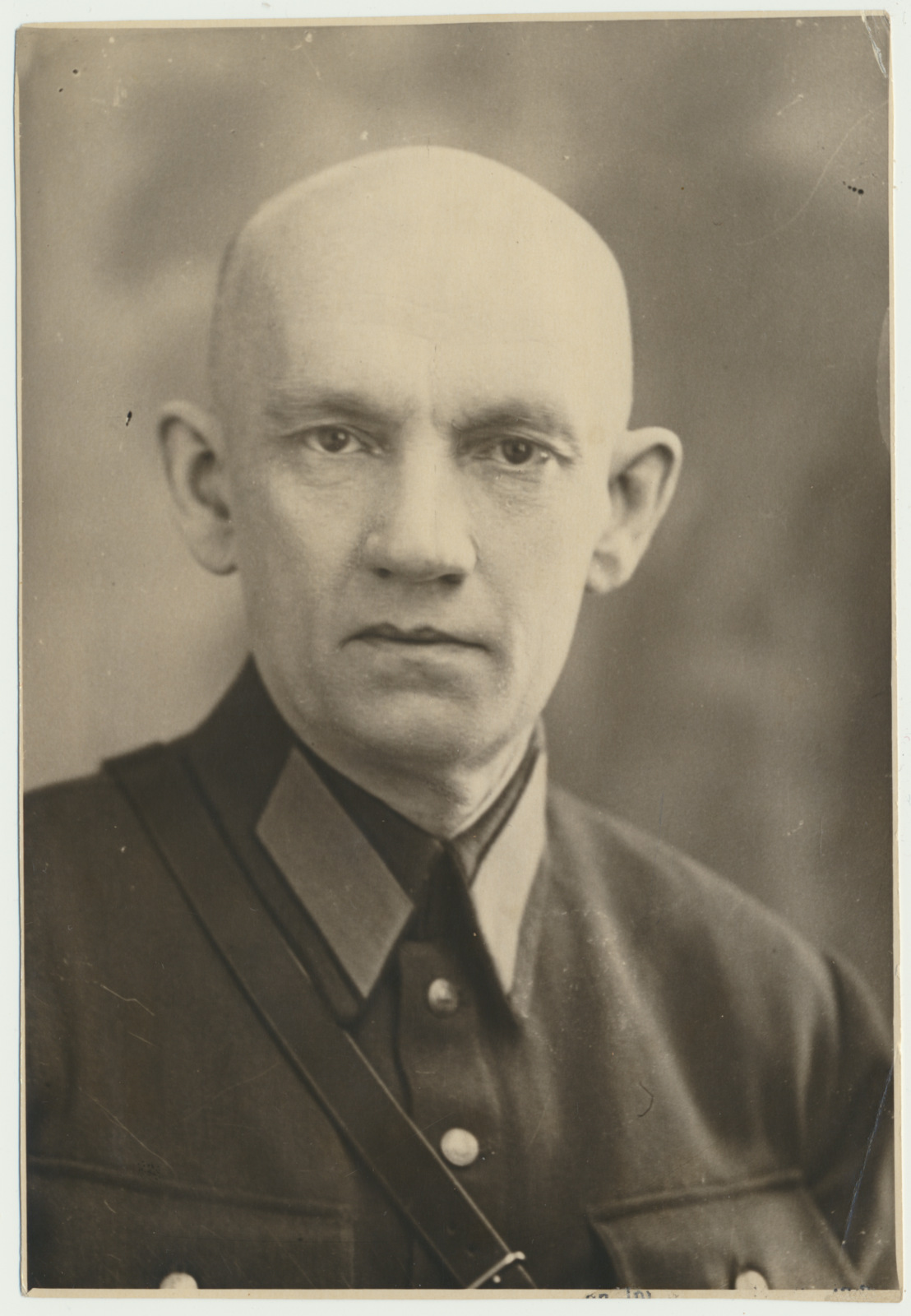 foto Jaan Põder, miilitsaülem 1940/41