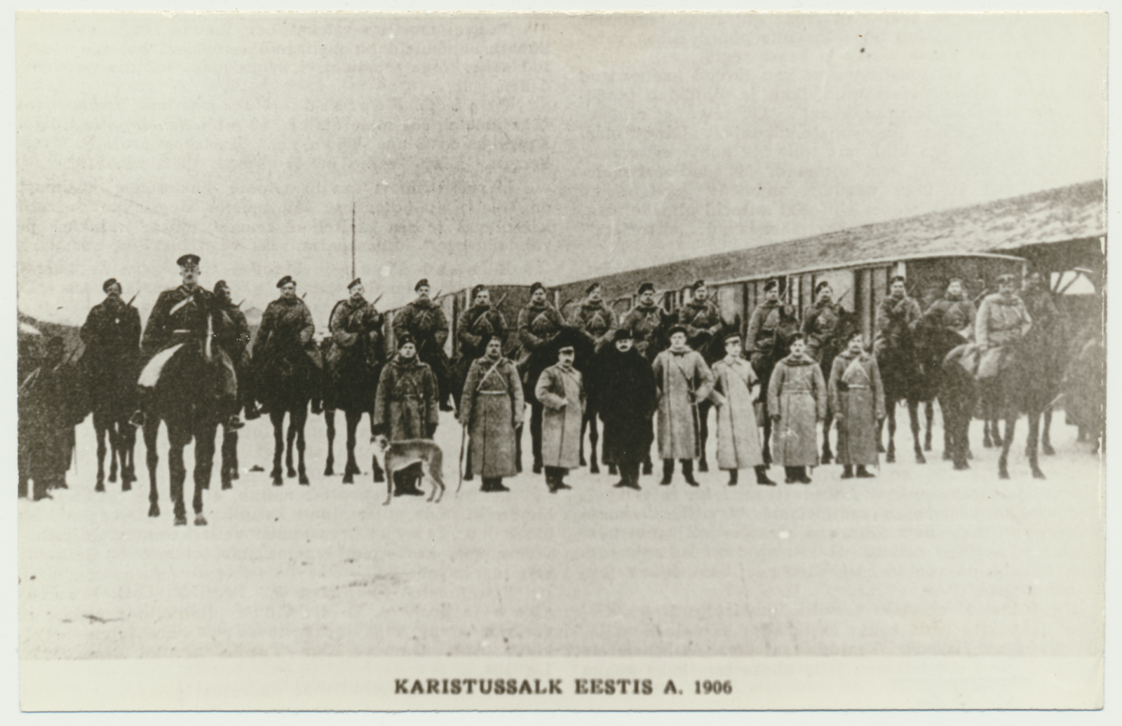 fotokoopia Karistussalk Eestis, grupp, 1906