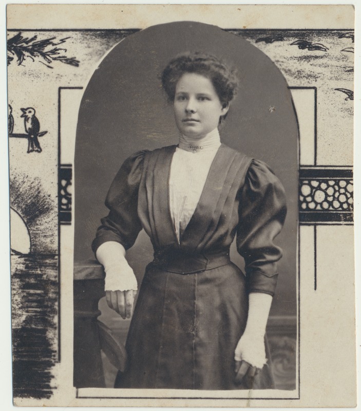 foto Berta Leontine Fagerström-Rist u 1920