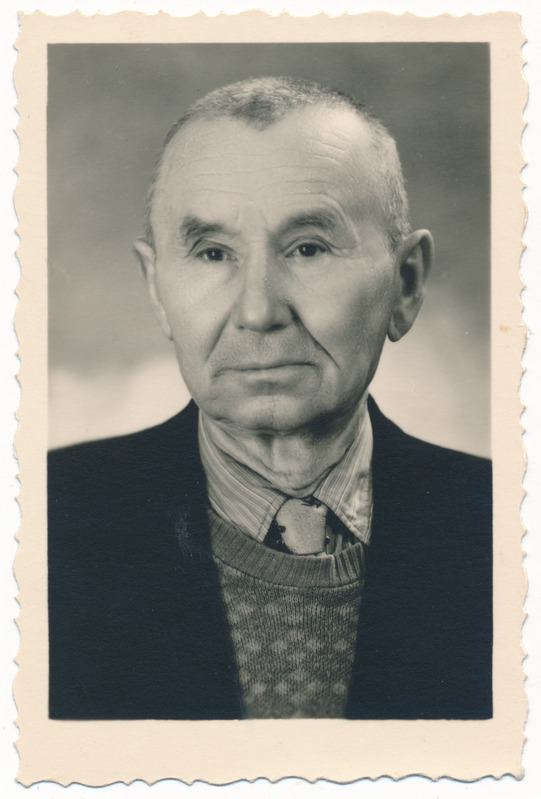 foto Tõnis Kihuoja, pedagoog, kodu-uurija, bibliofiil, 1959 foto E.Rang