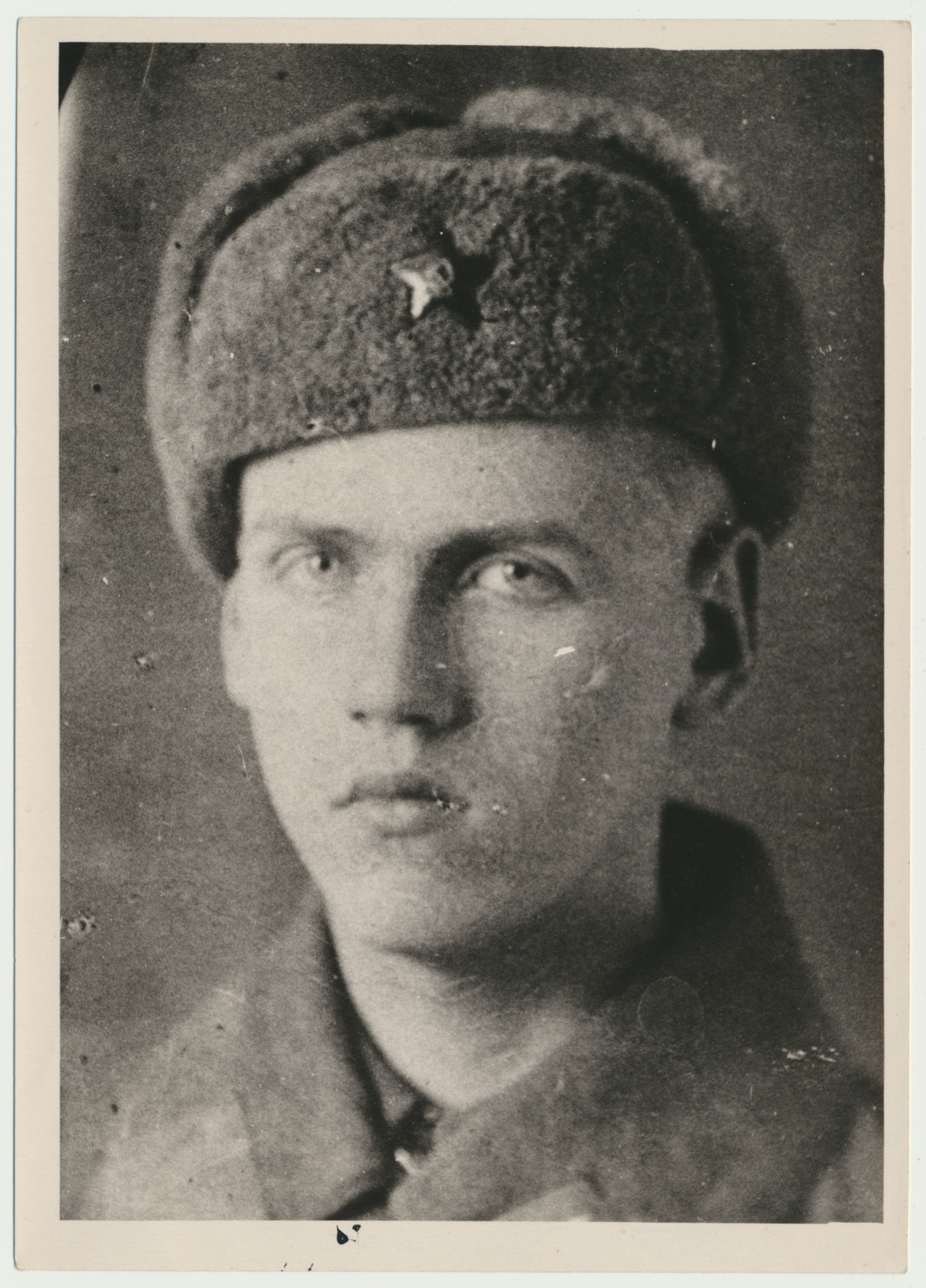 foto Karl Naanuri, pedagoog, koolijuht, u 1941 (sõjaväes)