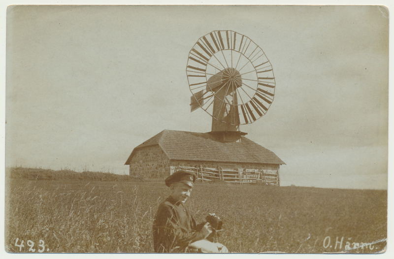 foto tuuleveski, Viljandimaa u 1910 foto O.Härm