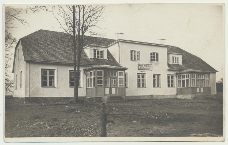 foto Pilistvere khk Kabala vallavalitsus ja vallakohus, Arkma küla u 1939 foto A.Must