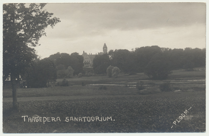 foto Helme khk Taagepera sanatoorim, vaade eemalt u 1930 foto H. Ploom