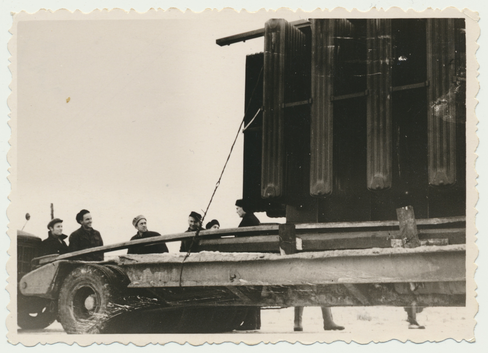 foto, Viljandi, transformaator'i vedu, u 1950