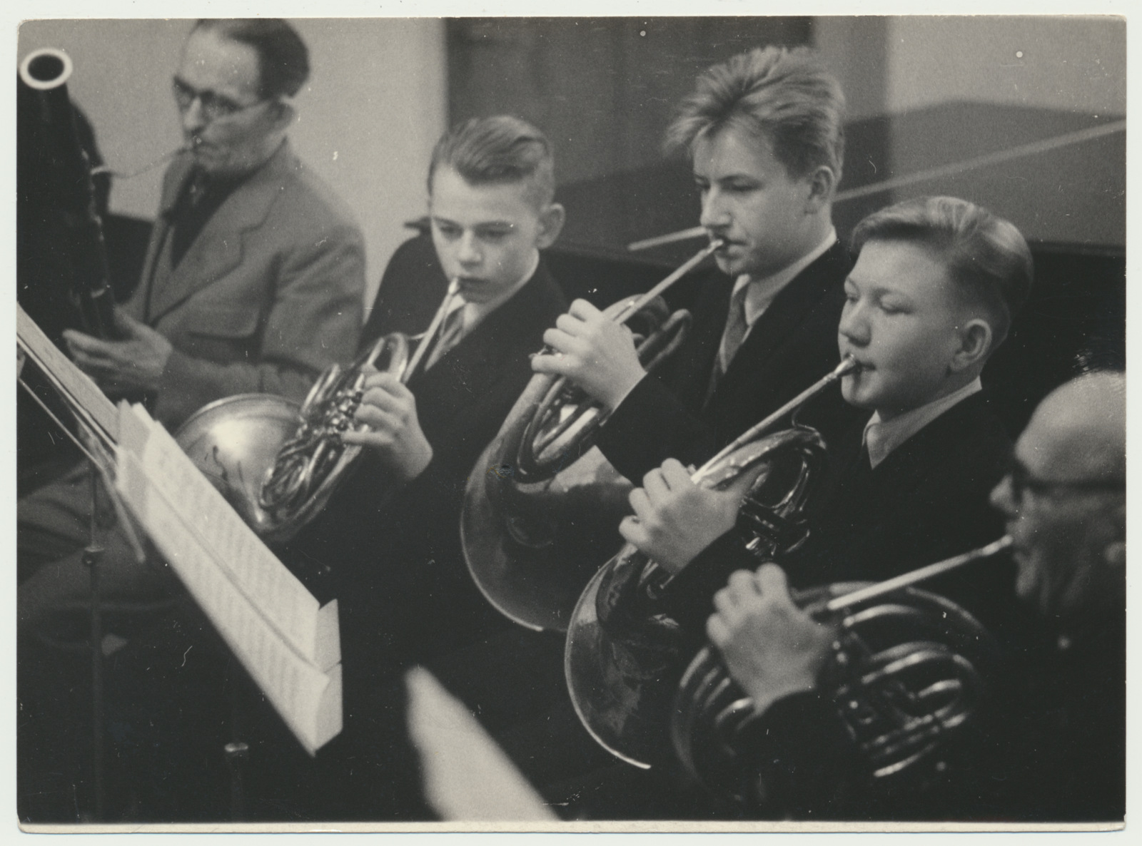 foto Viljandi I muusikadekaad, kultuurimaja sümfooniaorkester, 1961