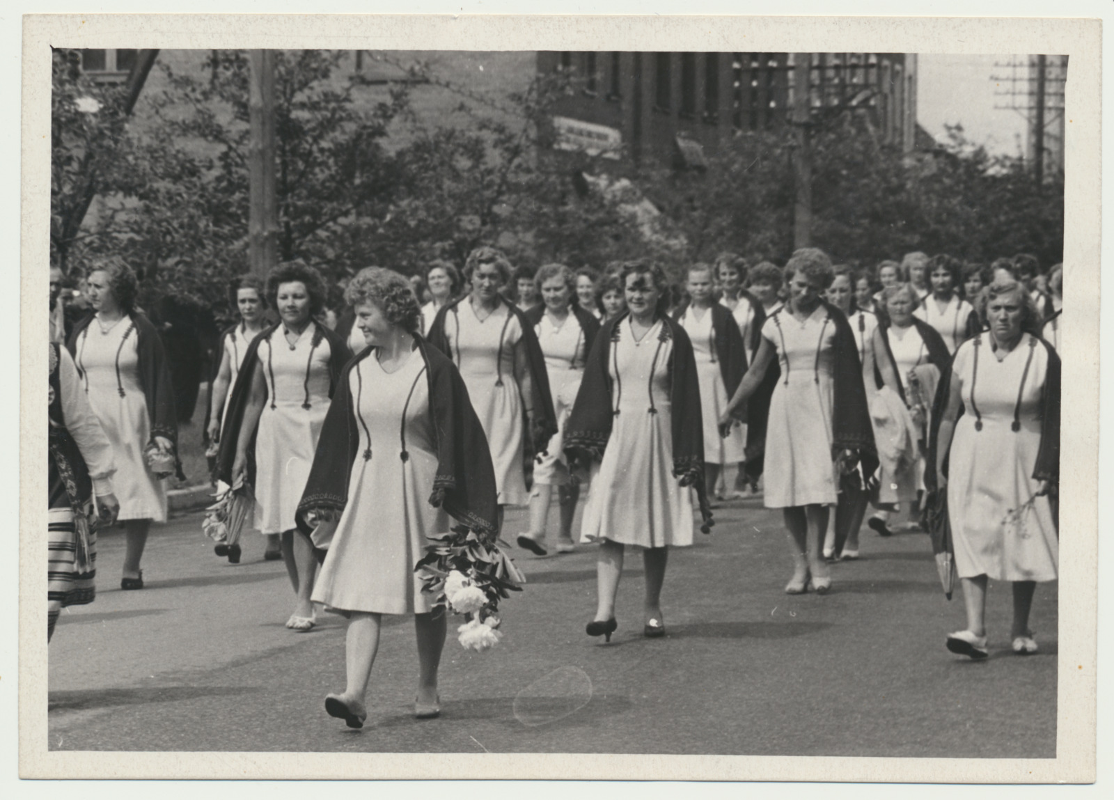 foto Viljandi rajooni laulupäev 1963, foto A.Kiisla