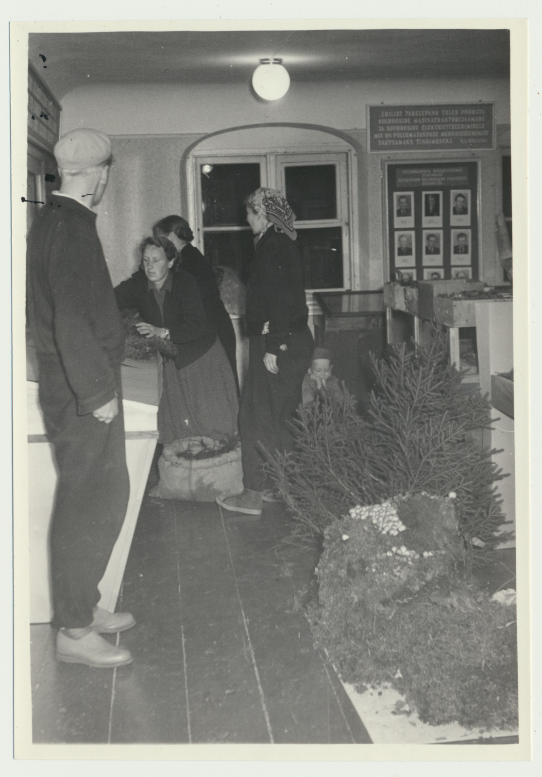 foto Viljandi muuseum, seenenäitus sh H.Moora1960 foto U.Roosimaa