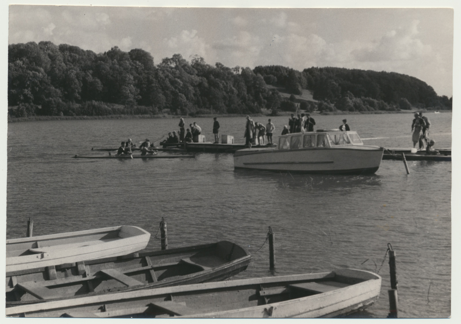 foto Viljandi järv, süstavõistlus 1961 F A.Kiisla