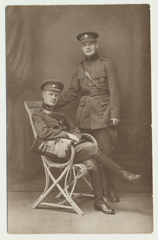 foto, Aleksander Jaakson ja Vilhelms Munters 1920