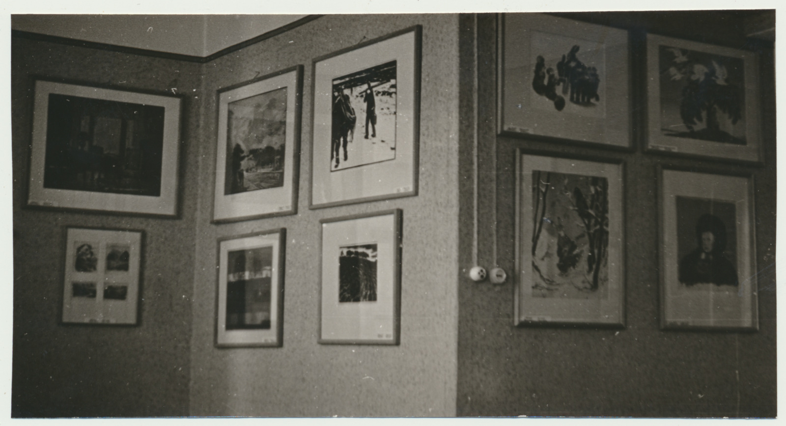 foto Viljandi muuseum, näitus Nõukogude graafika, 1960 foto A.Kiisla