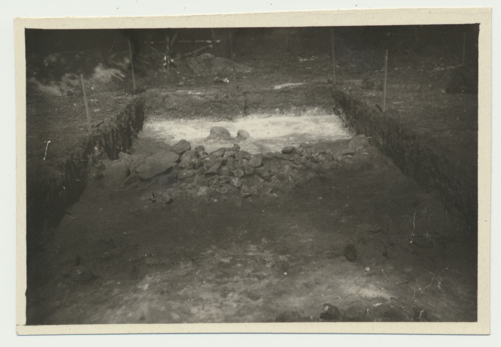 foto Arheoloogilised väljakaevamised, Naanu linnamägi 1952 foto Harri Moora