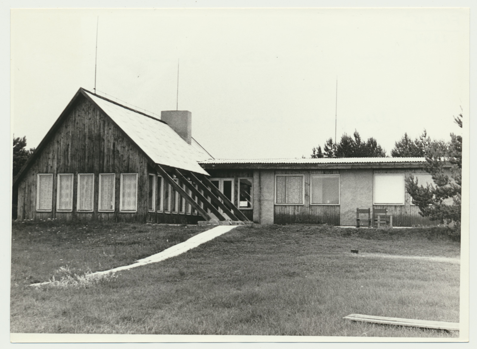 foto Viljandi Piimatoodete Kombinaat, puhkebaas, Pärnu rajoon, Kabli-Jaagupi rand 1976 foto L.Vellema