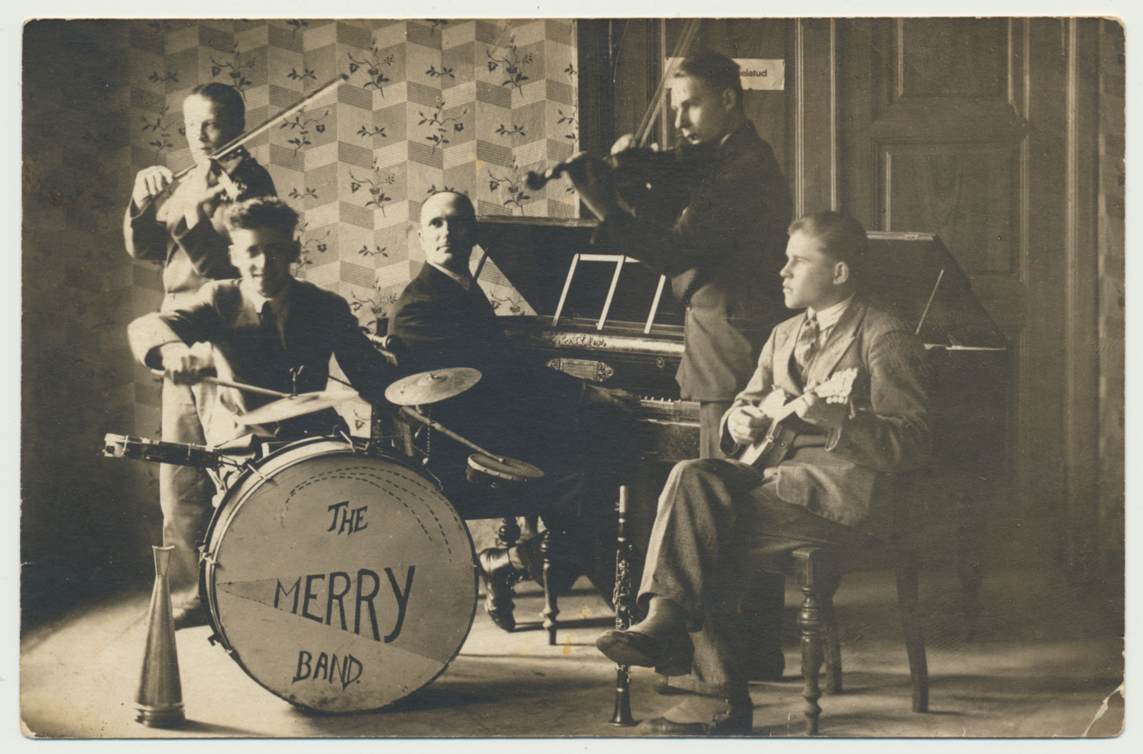 foto, Viljandi? The Merry Band, u 1935