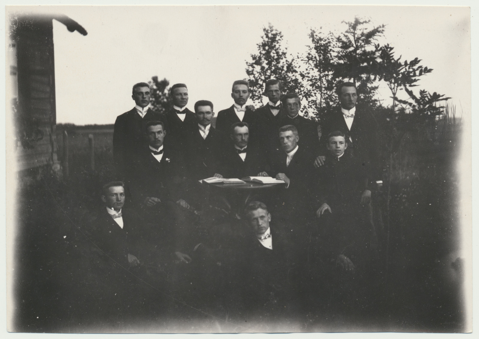 foto Viljandimaa, Morna kool, õpetaja kutseeksam'i ettevalmistuskursus 1908 foto J.Piir