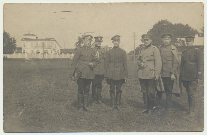 Foto, 9. Jalaväepolk, E.Põdder, J.Schmidt jt. u 1919