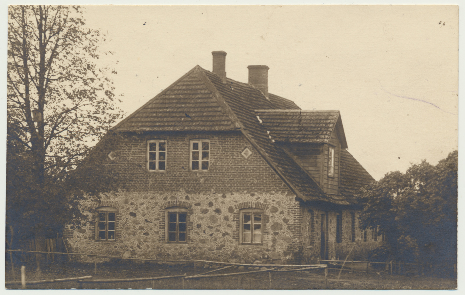 foto Heimtali koolimaja u 1930 foto A.Järvekülg