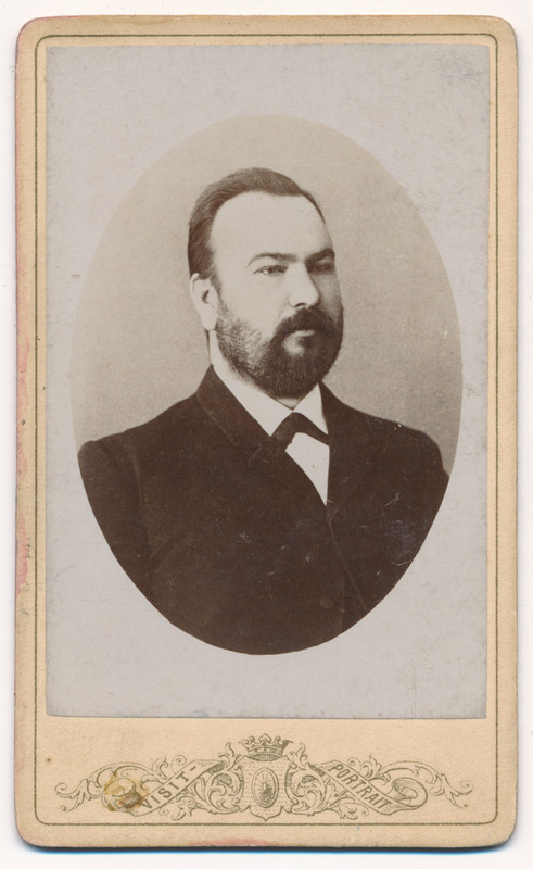 foto Michael Jürmann, Tarvastu koguduse õpetaja 1883-1924, u 1890