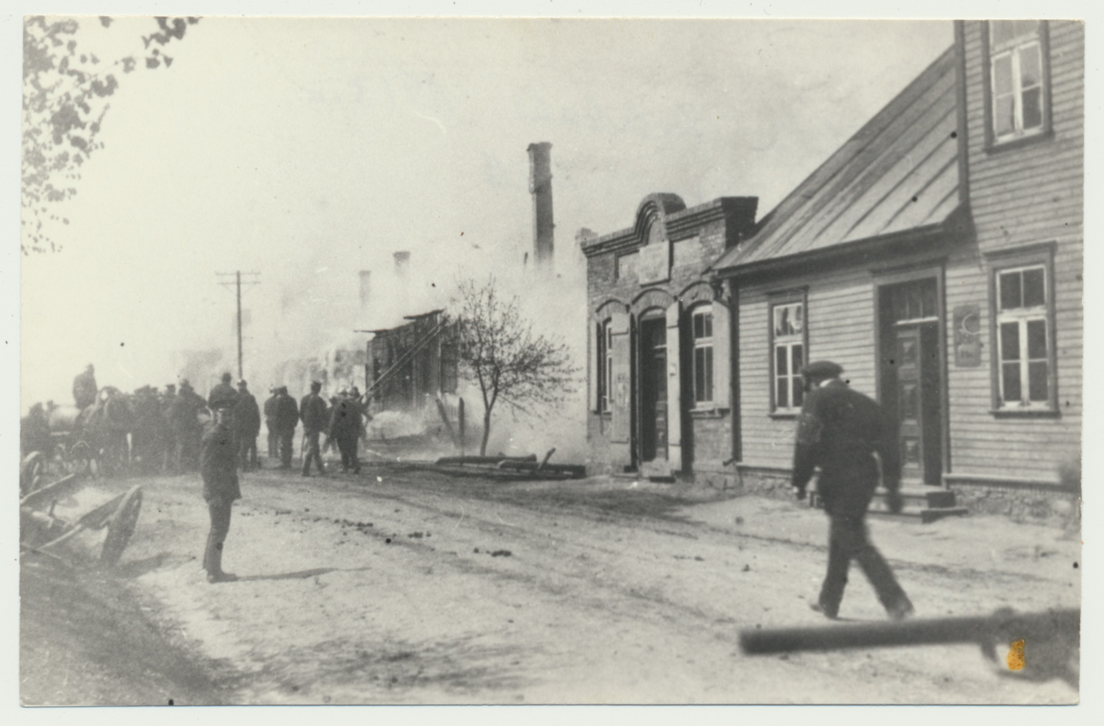 fotokoopia Viljandi, tulekahju Kantrekülas 1913