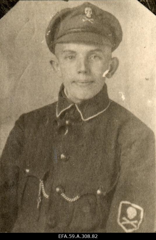 Hugo Sarik, the fighter of the Kuperjanov Party Battalion.