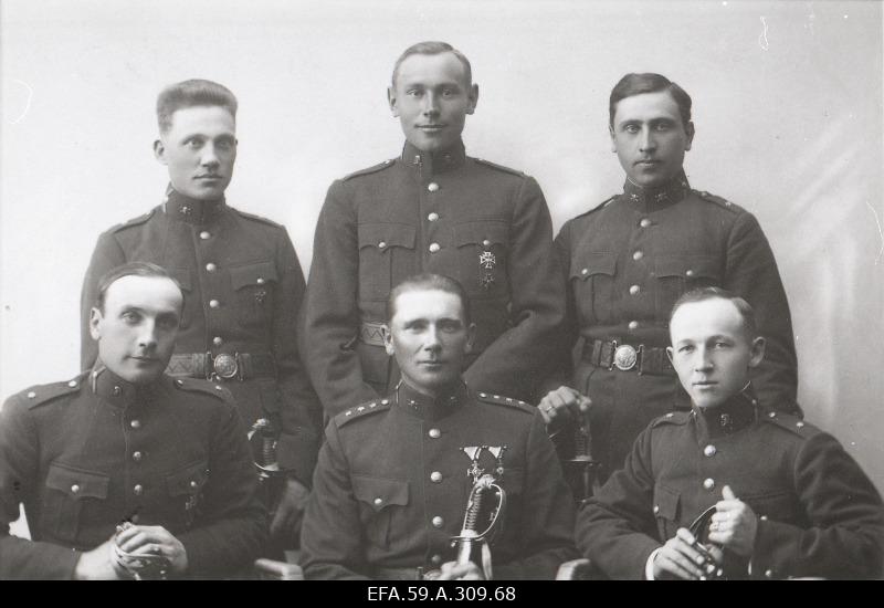 Members of Kuperjanov's single football battalion.