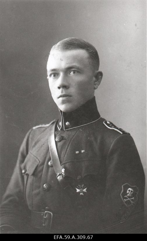 Member of the single football battalion of Kuperjanov.