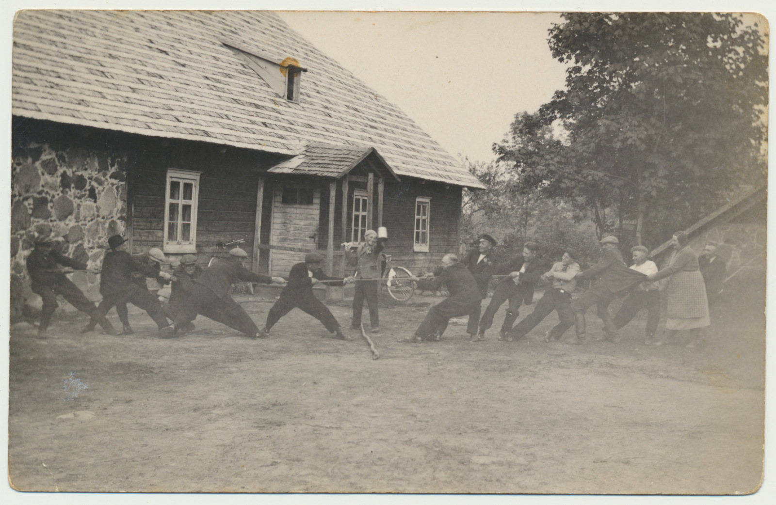 foto, Pilistvere khk Manglu t köievedu u 1938, 24 VI