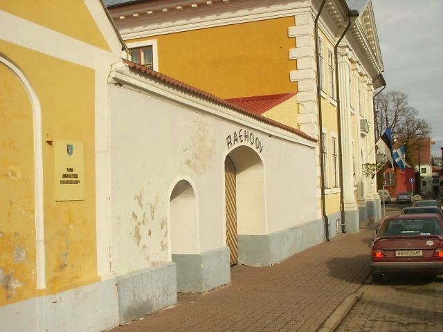 Border wall of Pärnu Raekoja