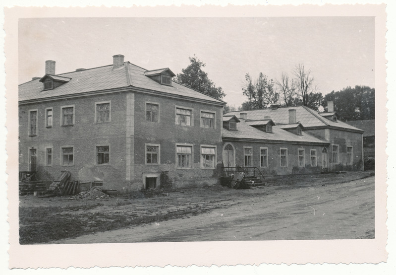 Sangaste rahvamaja  ehitamine