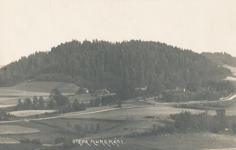 Vaade Väikesele munamäele Otepääl.